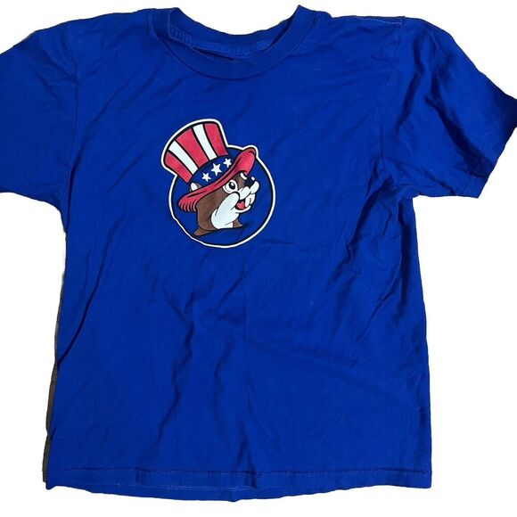Bucees 4th of July T Shirt Freedom Ringing Red White Blue Youth Large - Picture 1 of 5